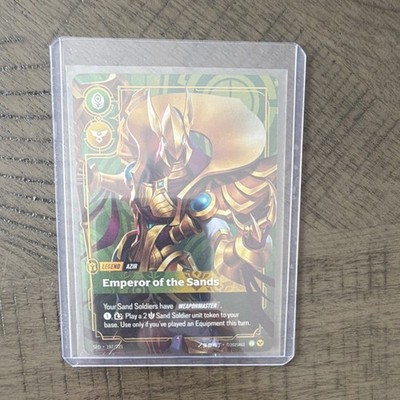 League of Legends Azir Emperor of the Sands Legend Card SFD SRGI