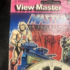 VIEW-MASTER MASTERS OF THE UNIVERSE BLISTER PACK OPENED 1983