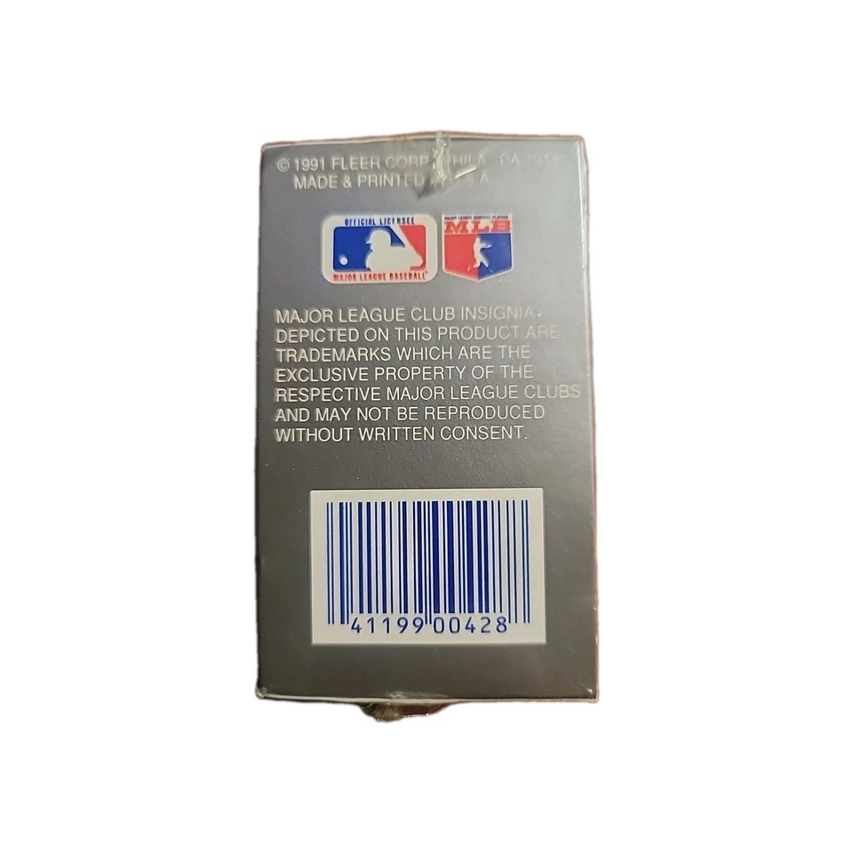 1991 Fleer Ultra Baseball Update Set Logo Stickers And Trading Cards - Image 2 of 3