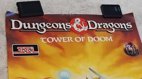 Dungeons & Dragons Tower of Doom Arcade Sega Saturn Promo Poster Capcom US JPN