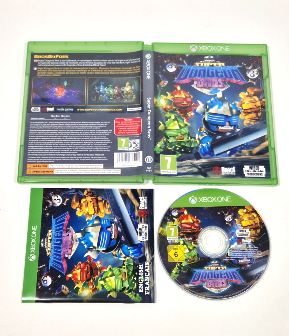Super Dungeon Bros (Xbox One) PEGI 7+ Beat 'Em Up: Hack and Slash
