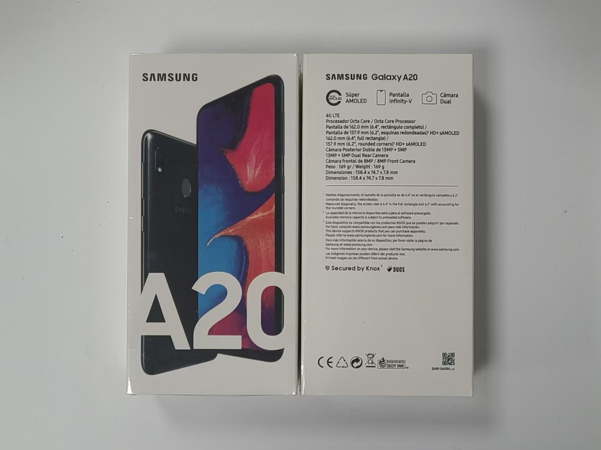 Samsung Galaxy A20 SM-A205U 32GB+ 3GB Black 6.4