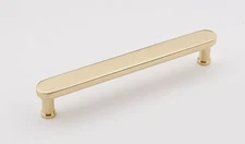 Alno A717-6 Brass Moderne 6" Center To Center Handle Cabinet Pull