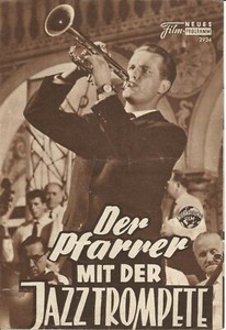 Der Pfarrer mit der Jazztrompete 1962 AUSTRIA  Kino Neues Film programm
