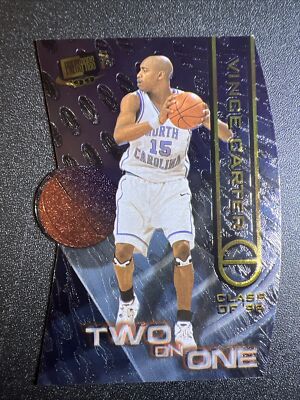 1999 Press Pass SE Two On One #TO2C Vince Carter Steve Francis Rookie RC Die Cut