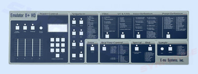 WORLD'S FIRST E-mu Emulator II+ HD Replacement Main Control Panel ...