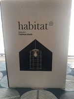 Habitat Cepheus Small Wire Shade - White BNIB