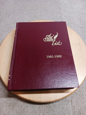 The National Dean's List 1981-1982 5th Edition Red Cover