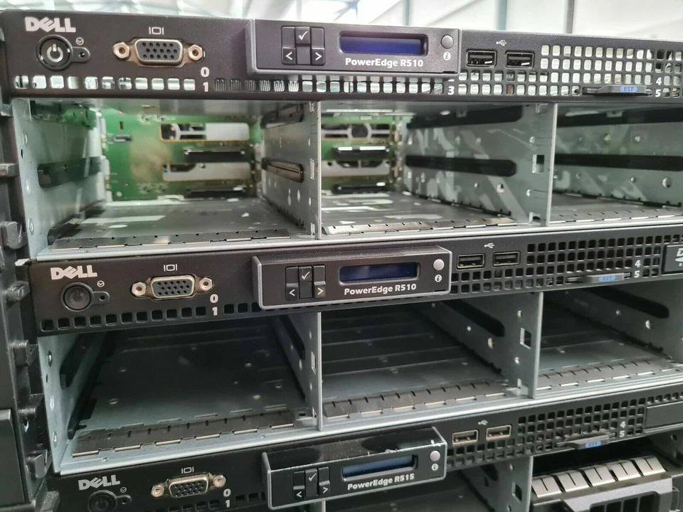 Dell R510 2U  Server 2x X5650, 128GB ECC, PERC 6/i , 2x 870W, 4X 600GB SAS HDD - Image 2 of 4