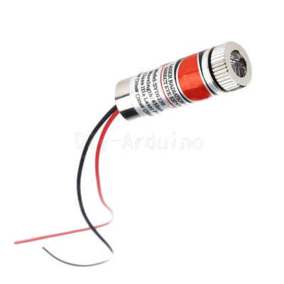 650nm 5mW Red Laser Line Module Focus Adjustable Laser Head 5V Laser Module