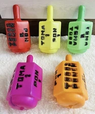 1 Jumbo Pirinola Toma Todo 8 Inches Jumbo Size Pirinolas Assorted Colors Shipped