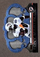 2001 Crown Royale #73 Tony Martin Platinum Blue /75