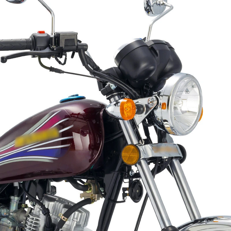 2X Luces indicadoras de señal de giro cromadas ámbar para Kawasaki Eliminator EL250 VN250 Foto 2 de 4