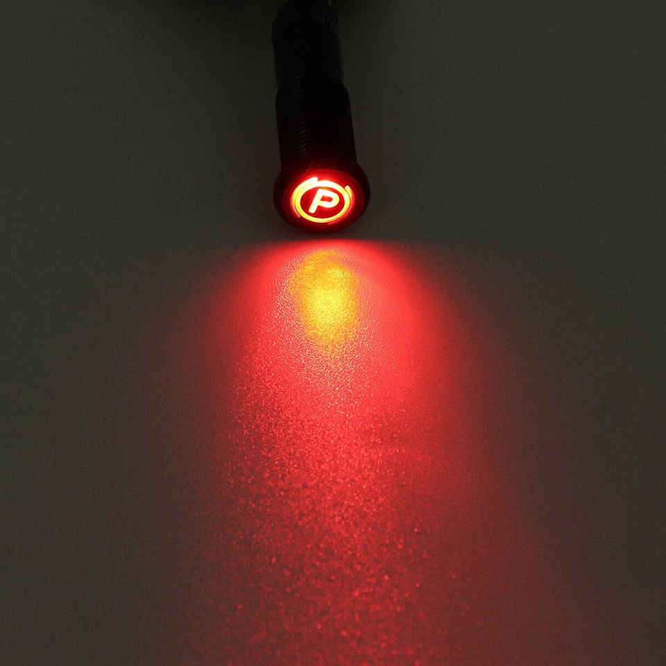 Car Boat 12-36V 12mm LED Indicator Light Dash Dashboard Panel