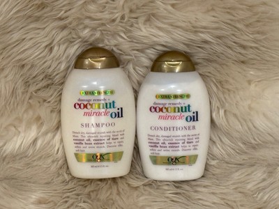 OGX Extra Strength Damage Remedy + Coconut Miracle Oil Shampoo & Conditioner