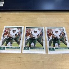 3 - Marlon Mack RC 2017 Score Football Card #422  RC Rookie Colts South Florida. rookie card picture