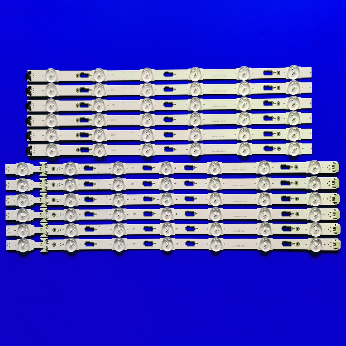 LED strips for Samsung V5DU-500DCA-R1 500DCB-R1 UA50JU7000