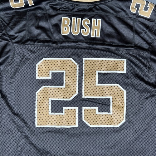 Reggie Bush Reebok Youth Jersey Size XL New Orleans Saints Authentic NFL - Picture 12 of 13