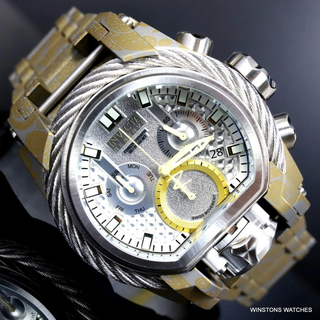Invicta reserve 52mm top bolt zeus swiss chronograph