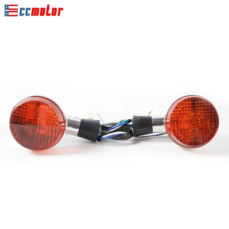 Front Turn Signal Amber Indicator Light For Honda Shadow 400 750 VT750 2004-2007 - Bild 4 von 4