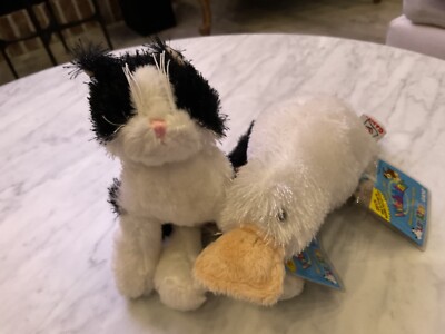 Webkinz LOT of 2 Lil Kinz BLACK & WHITE CAT & Lil Kinz GOOGLES Sealed Codes NEW