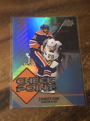 Evander Kane 2024-25 Upper Deck Series 1 Check Point #CP-7 Edmonton Oilers