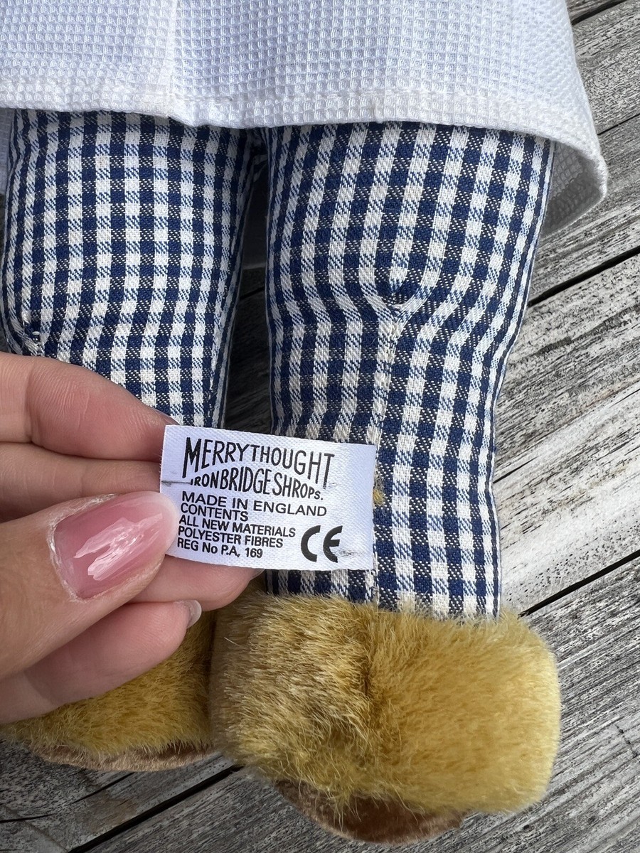 Merrythought London Hilton Chef Teddy Bear | eBay