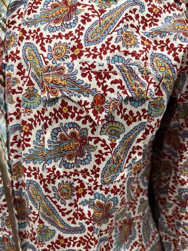 Camicia western Panhandle slim perla snap donna media 100% cotone top con colletto. - Foto 4 di 16