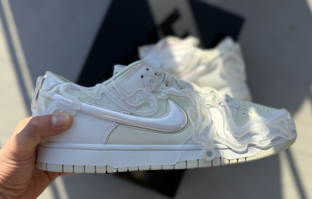 Women's Nike Dunk Low LX - Sea Glass/Summit White Size 12 Women's Nike Dunk Low LX - Sea Glass/Summit White Size 12