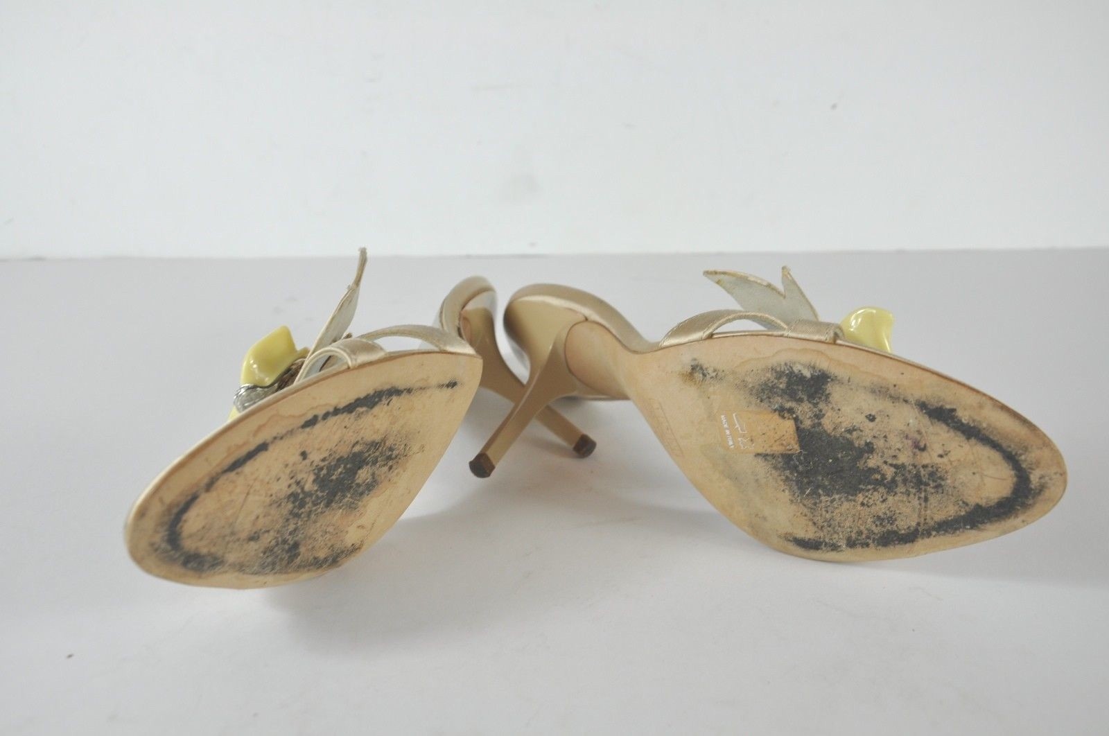GIUSEPPE ZANOTTI Nude Embellished Embellished Embellished Slide Sandals Size 41 8c3cbb GIUSEPPE ZANOTTI Nude Embellished Embellished Embellished Slide Sandals Size 41 8c3cbb