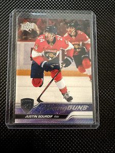 2023-24 Upper Deck Series 2 Justin Sourdif Young Guns Rookie Panthers RC #471