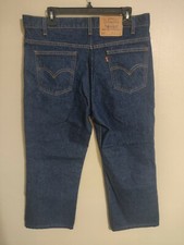Vintage Levi's 517 Orange Tab Made in USA 40517-0215 Denim Jeans - Men's 35x25
