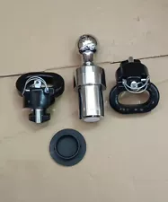 For Ram 2500 3500 2013-23 38000 lb 60638 Puck System 2-5*16" Ball Gooseneck Kit*