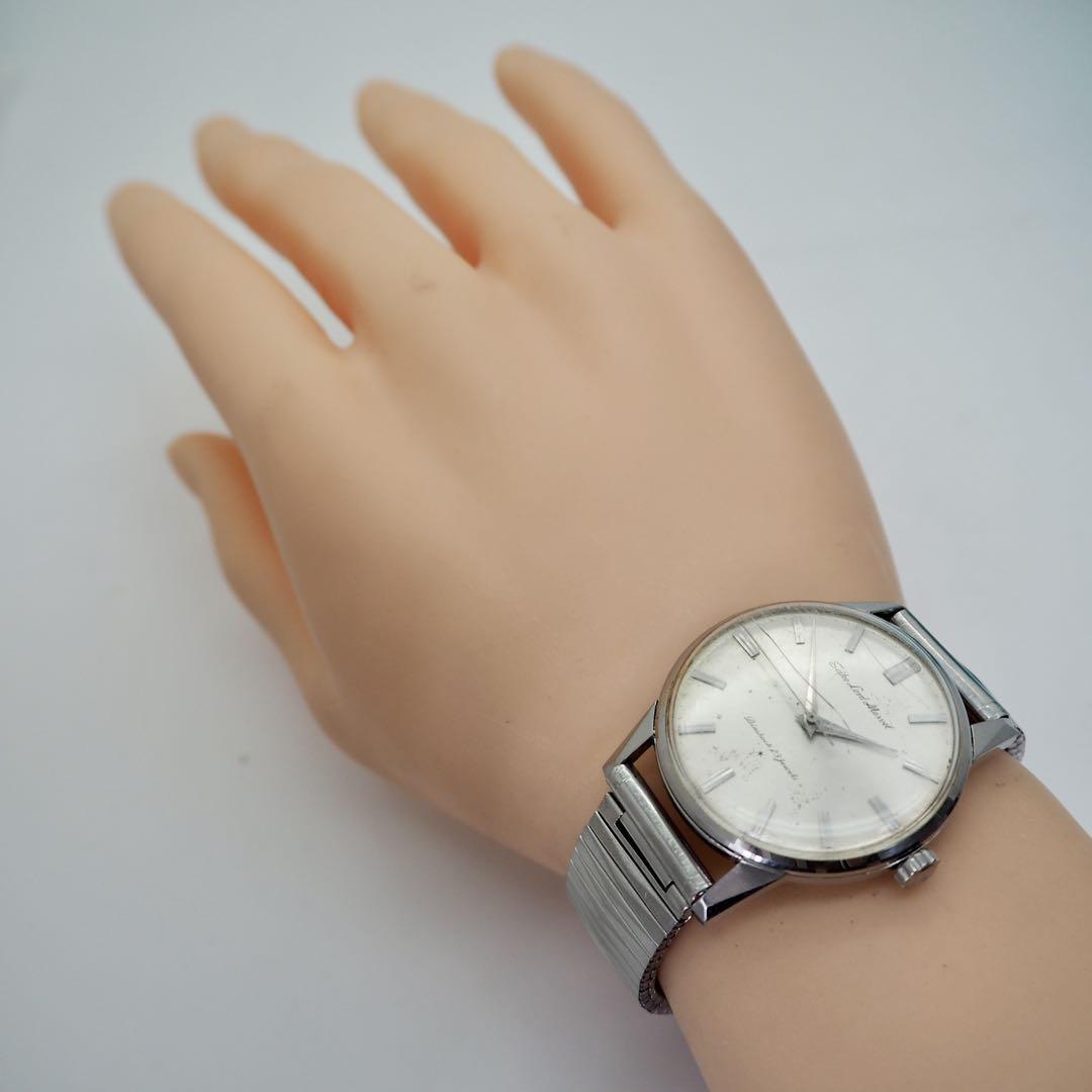 OH済美品　セイコー ロードマーベル シルバーステンレス 679 SEIKO 時計ロードマーベル メンズ シルバー手巻きヴィンテージ