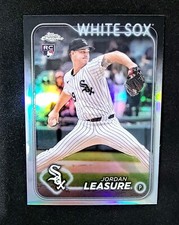 2024 Topps Chrome Update #USC94 Jordan Leasure RC Refractors White Sox
