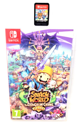 Snack World The Dunegon Crawl Gold Nintendo Switch TOP Zustand