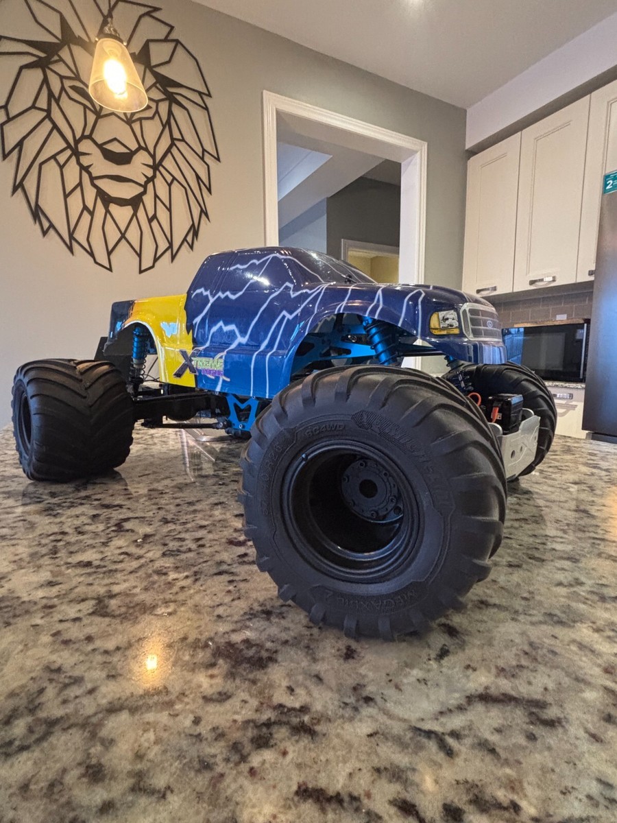 Completely *Modded* Tamiya TXT-1 (Aluminum Blue Chassis, Xtreme