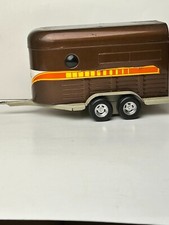 Ertl Large Pressed Steel Horse Trailer, Original