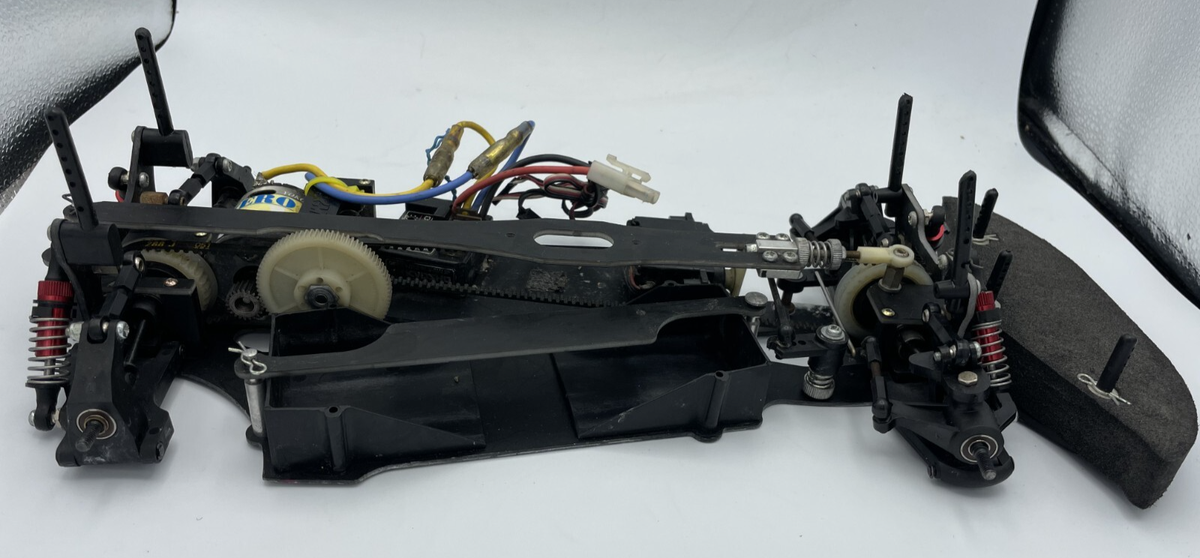 For Parts YOKOMO YR-4 II FRP chassis with ESC and motor | eBay