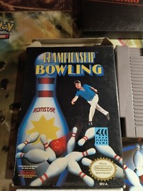 Championship Bowling NES Cib