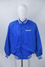 Vintage West Ark Snap Front Baseball Jacket Sz 2XL Embroidered "JDH" - USA Made