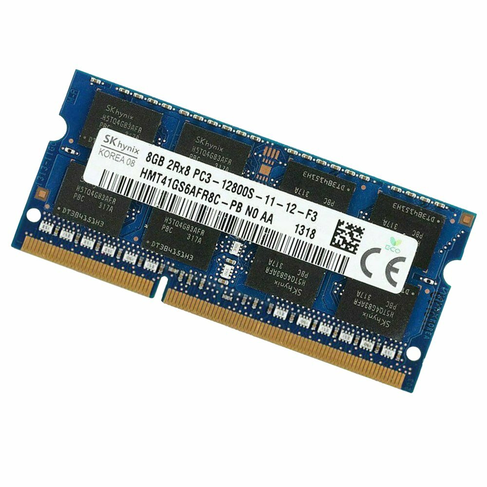 8GB 4GB 1600MHz DDR3 PC3-12800 SO-DIMM 204Pin Laptop Memory SDRAM