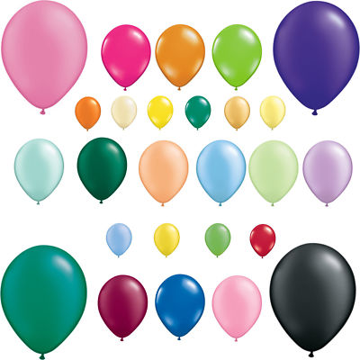 Luftballons x13 verschiedene Feier 5'' & 11'' Qualität Latex zufälliges Konvolut Anagramm 