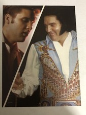 Elvis Presley Magazine Pinup Vintage Ephemera Elvis In Jumpsuit
