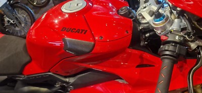 Carbon Fiber Tank Sliders For Ducati V4/S/ 2022-