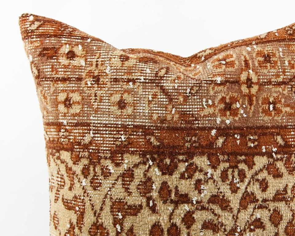 Kilim Pillowcase, Turkish Carpet Pillow Cover, Decorative Pillow, Bohemian Kilim - Image 4 of 4