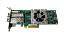 Lenovo Qlogic QLE2662-LNVX Dual Port 16Gb SFP HBA 00Y3344 Half Height w/ SFPs