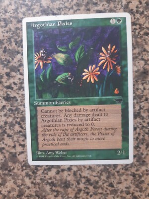MTG - 1 x Argothian Pixies - Chronicles
