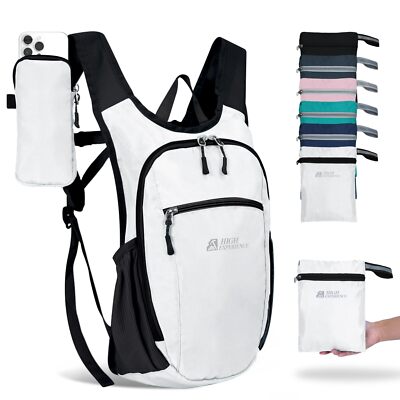 Hiking Backpack 10L/15L Small Daypack Lightweight Packable Travel Foldable Wa...