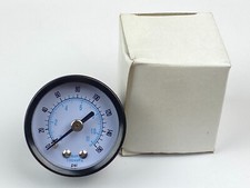 Air Compressor Pressure Hydraulic Pressure 0-160 Psi Gauge 1.5 Face Back Mount